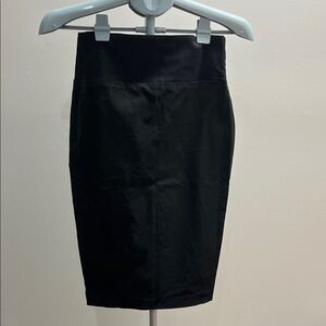 Windsor Black High-Waist Pencil Skirt